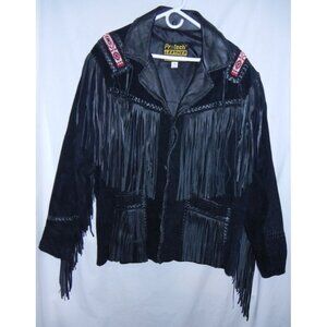 Protech Leather Apparel Mens Leather Jacket Size 46